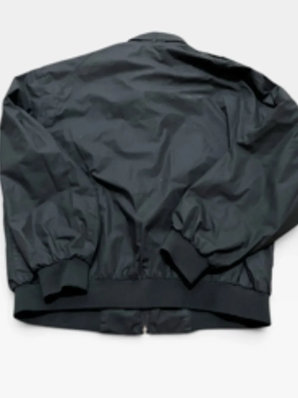 Members Only Iconic Racer Jacket Men's LARGE Bomber Jacket Black